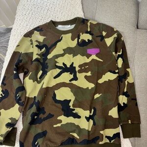 Givenchy Camouflage Crewneck Sweater